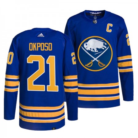 Buffalo Sabres Trikot Kyle Okposo 21 Adidas Royal Authentic - Herren